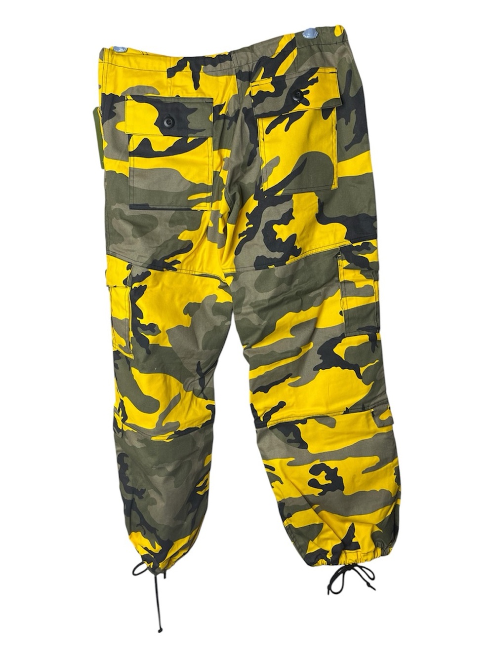 Rothco Yellow & Olive Camo Cargo Pants Sz M NWT - Picture 5 of 8